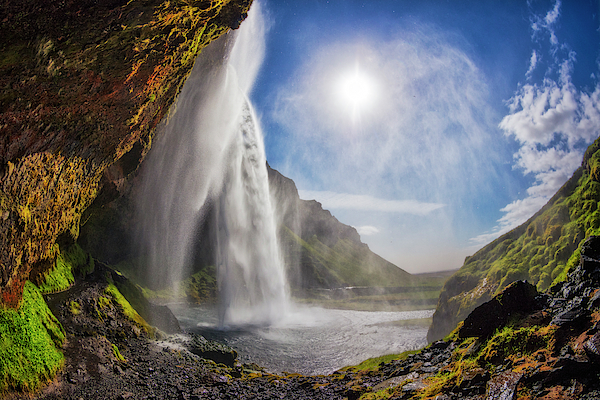 Beautiful Seljalandsfoss Waterfall by Debra and Dave Vanderlaan Beautiful Seljalandsfoss Waterfall by Debra and Dave Vanderlaan